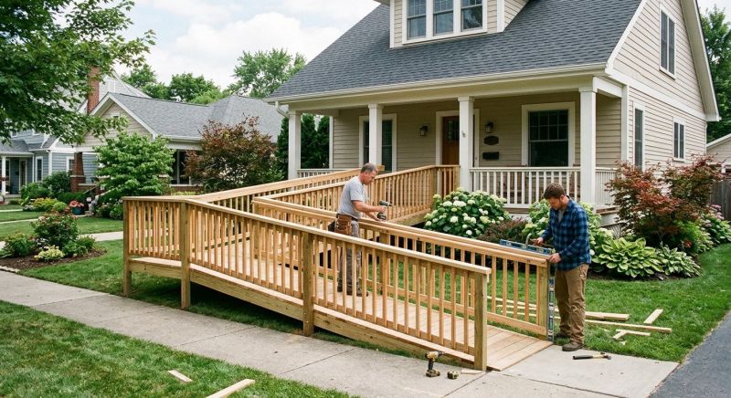 Mobility Ramp Construction in Wilmington, NC