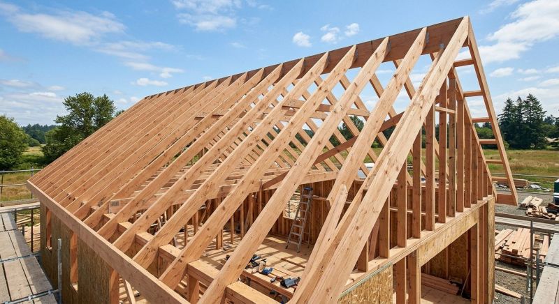 Attic Framing in Conroe, TX