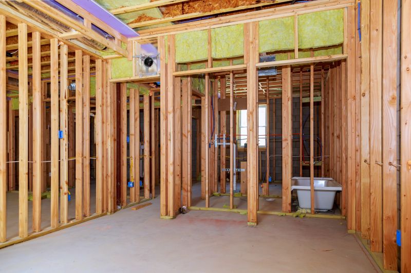 Basement Wall Framing in Conroe, TX
