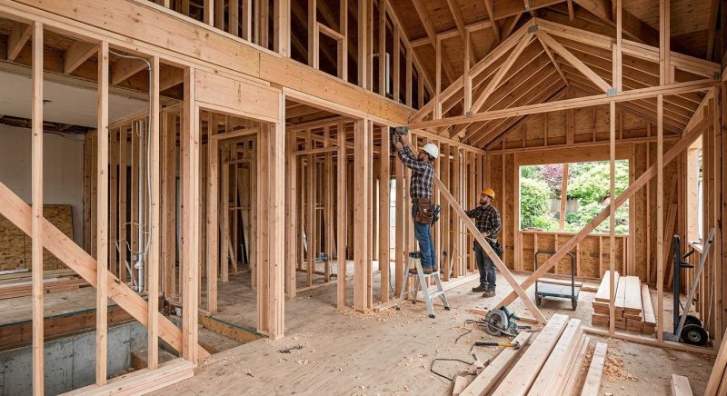 Bedroom Framing in Conroe, TX