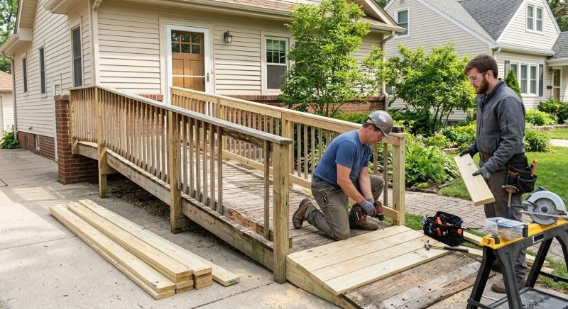 Mobility Ramp Installation in Wilmington, NC
