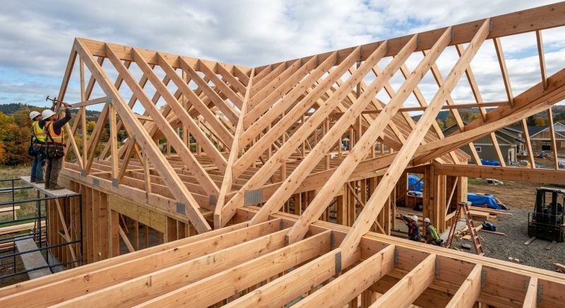 Rafter Framing in Wilmington, NC