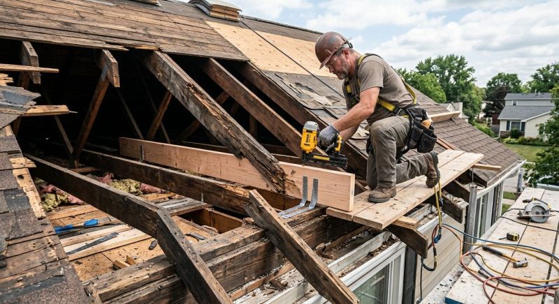 Roof Beam Replacement in Wilmington, NC
