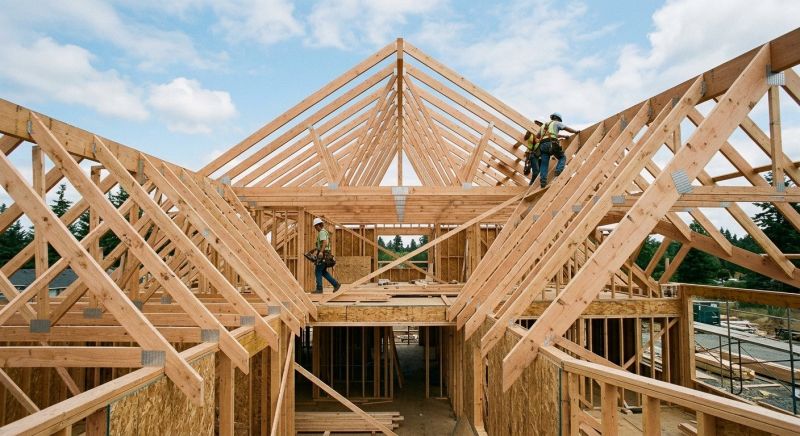 Roof Truss Framing in Conroe, TX