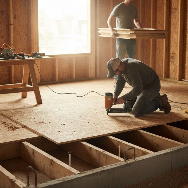 Subfloor Installation in Kansas City, KS
