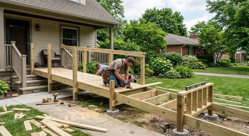 Wheelchair Ramp Construction in Wilmington, NC