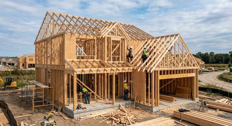 Wood Structural Framing in Conroe, TX